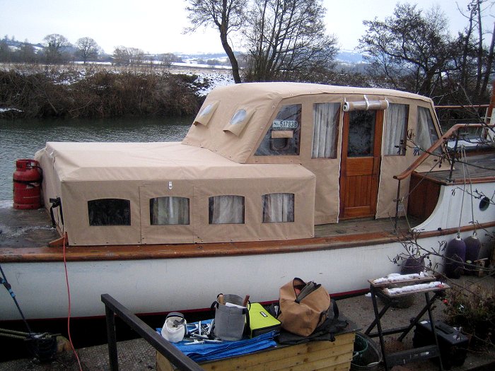 Custom made boat/yacht covers.